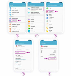 清除instagram快取