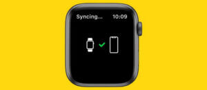 Apple Watch與iPhone同步