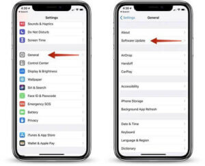 更新iPhone 系統